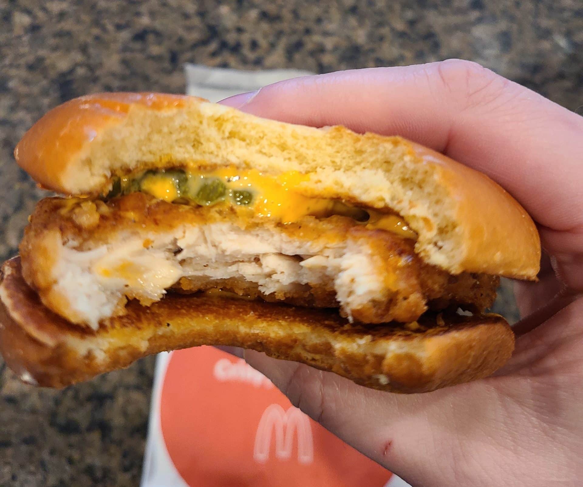 Is McDonalds Spicy Crispy Chicken Sandwich Spicy?
