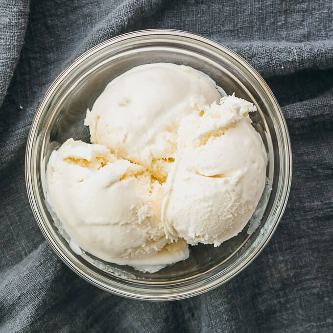 Learn how to make a creamy homemade vanilla ice cream with no sugar ...