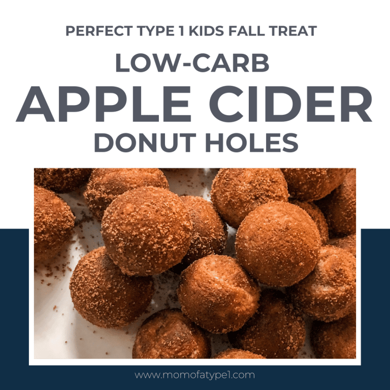 Low Carb Apple Cider Donut Holes