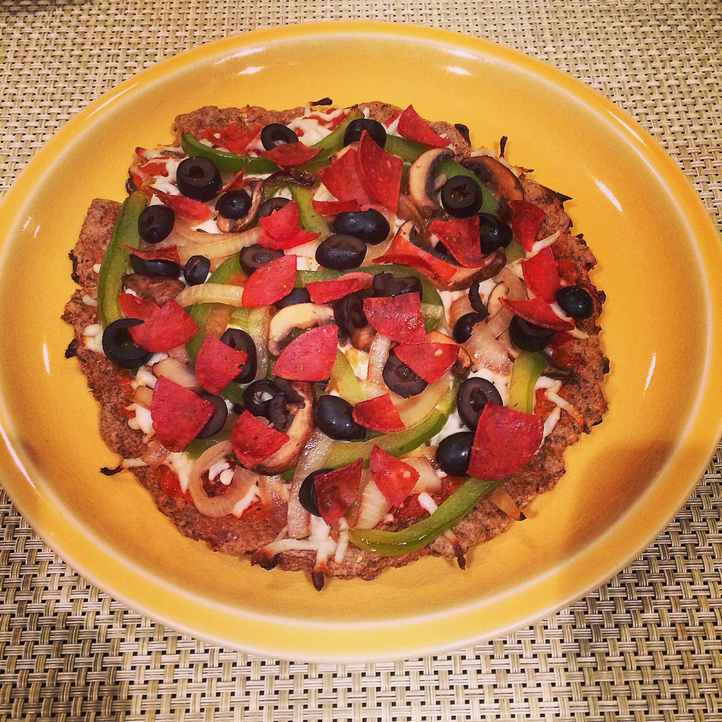 Super Low Calorie (and low carb) pizza! only 120 calories for the ...